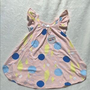 Dot Dot Smile Swing Assorted NWT Size 12/24 and 2T  pink blue yellow Dress.